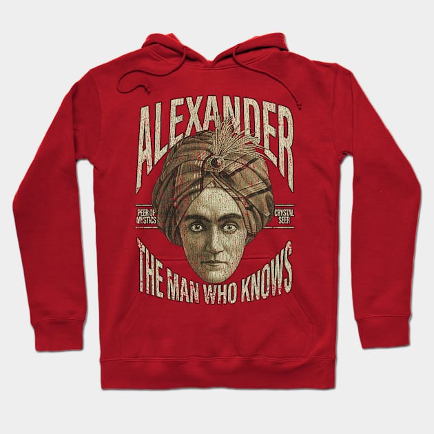 Alexander the Man Who Knows 1915 Hoodie by JCD666